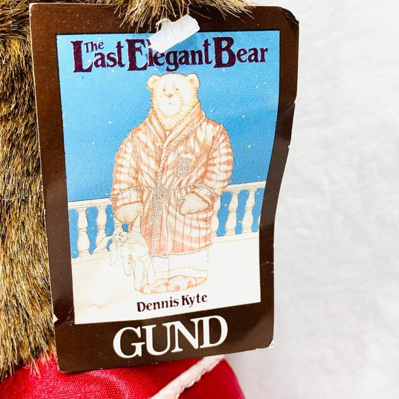 The Last Elegant Bear by Dennis Kyte for Gund (1983) - Picture 8 of 11